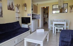 Appartement jardin, piscines, wi-fi, résidence face mer